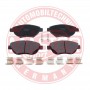 13046039662N-SET-MS MASTER-SPORT GERMANY Комплект гальмівних колодок дисковий гальм