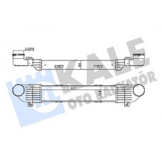 Интеркулер KALE OTO RADYATÖR 345005