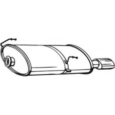 190-619 BOSAL Глушник вихлопних газів кінцевий