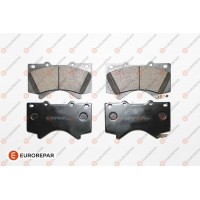 1667814680 EUROREPAR Комплект гальмівних колодок дисковий гальм