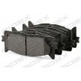 402B1257 RIDEX Комплект гальмівних колодок дисковий гальм