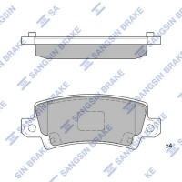 SP1503 Hi-Q КомплеК т гальмівних колодок, дискове гальмо