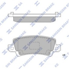 SP1503 Hi-Q КомплеК т гальмівних колодок, дискове гальмо