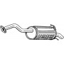 163-055 BOSAL Глушник вихлопних газів кінцевий