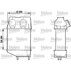 816606 VALEO Интеркулер