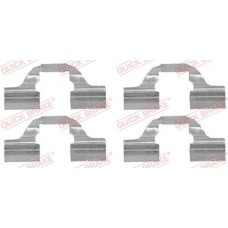 109-1684 QUICK BRAKE Комплектуючі колодки дискового гальма