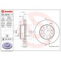 09.D018.11 BREMBO Гальмівний диск