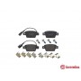 P 23 135 BREMBO Комплект гальмівних колодок дисковий гальм