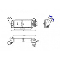 612 525 HART Интеркулер