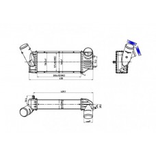 612 525 HART Интеркулер