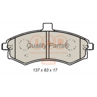 704-07022 IAP QUALITY PARTS Комплект гальмівних колодок дисковий гальм