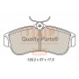 704-13081 IAP QUALITY PARTS Комплект гальмівних колодок дисковий гальм