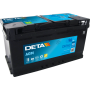 DK960 DETA Стартерна акумуляторна батарея