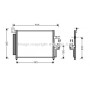 HY5081D AVA QUALITY COOLING Конденсатор кондиціонера