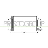 AD120C001 PRASCO Конденсатор кондиціонера