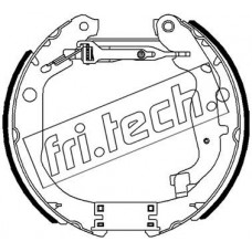 16491 fri.tech. Комплект гальмівних колодок