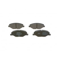 0 986 495 390 BOSCH Комплект гальмівних колодок дисковий гальм