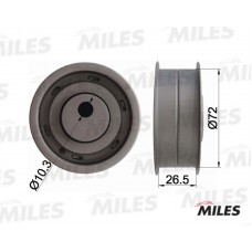 AG02033 MILES Натяжний ролик ремінь ГРМ