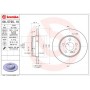 08.5725.10 BREMBO Гальмівний диск
