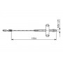 1 987 482 195 BOSCH Тросик, cтояночный тормоз
