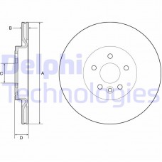 BG4786C DELPHI Гальмівний диск
