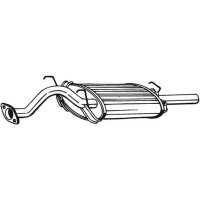 163-157 BOSAL Глушник вихлопних газів кінцевий