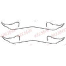 109-1187 QUICK BRAKE Комплектуючі колодки дискового гальма