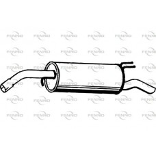 P2239 FENNO Глушник вихлопних газів кінцевий