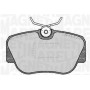 363916060305 MAGNETI MARELLI Комплект гальмівних колодок дисковий гальм