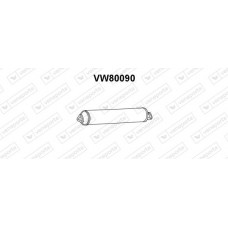 VW80090 VENEPORTE Предглушник вихлопних газів
