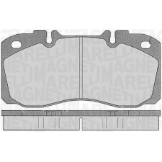 363916060530 MAGNETI MARELLI КомплеК т гальмівних колодок, дискове гальмо