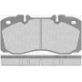 363916060530 MAGNETI MARELLI КомплеК т гальмівних колодок, дискове гальмо