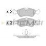 BP2704 BREMSI Комплект гальмівних колодок дисковий гальм