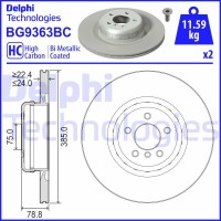 BG9363BC DELPHI Гальмівний диск