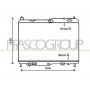 FD342R001 PRASCO Радіатор охолодження двигуна
