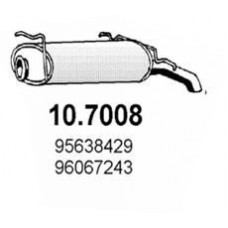 10.7008 ASSO Глушник вихлопних газів кінцевий