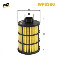 WF8366 WIX FILTERS Паливний фільтр