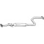284-667 BOSAL Середній глушник вихлопних газів