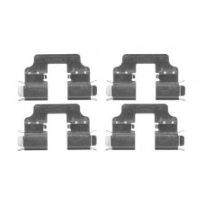 1 987 474 722 BOSCH Комплектуючі колодки дискового гальма