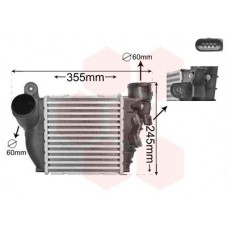 58014200 VAN WEZEL Интеркулер