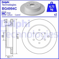 BG4994C DELPHI Гальмівний диск