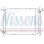68722 NISSENS Радіатор охолодження двигуна