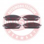 13046133122N-SET-MS MASTER-SPORT GERMANY Комплект гальмівних колодок дисковий гальм