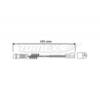 TX 30-54 TOMEX Brakes Сигналізатор зносу гальмівних колодок