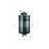 KL 75 MAHLE Паливний фільтр