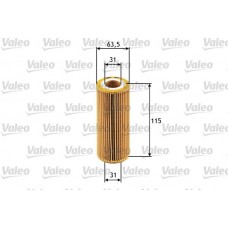 586511 VALEO Масляний фільтр