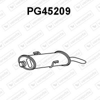 PG45209 VENEPORTE Глушник вихлопних газів кінцевий