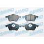 5SP669 SAMKO КомплеК т гальмівних колодок, дискове гальмо