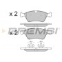 BP3279 BREMSI Комплект гальмівних колодок дисковий гальм