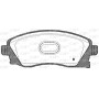 BPA0774.02 OPEN PARTS Комплект гальмівних колодок дисковий гальм
